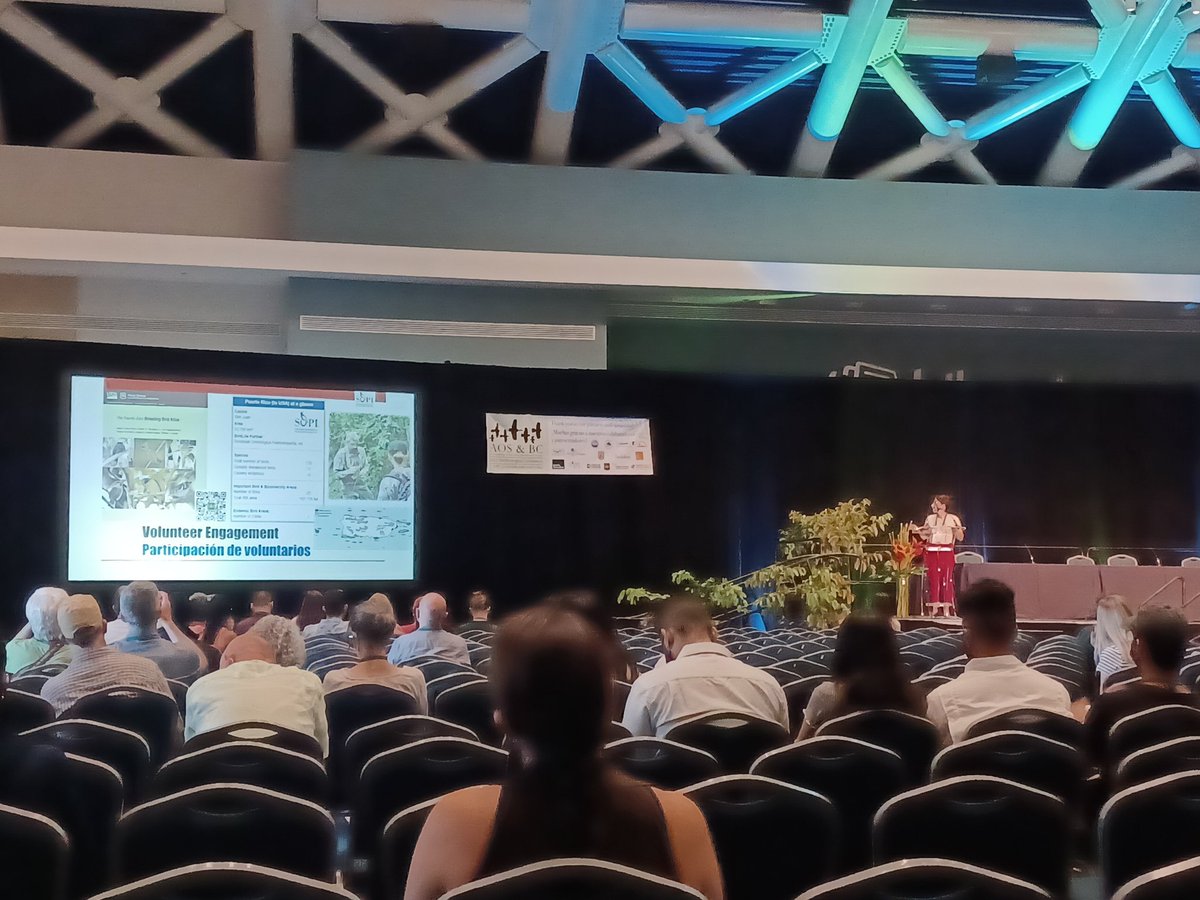 Our President (SOPI <a href="/Aves_PuertoRico/">SOPI</a>) Laura Fidalgo in Puerto Rico Day! 🇵🇷 

#AOS_BC_22