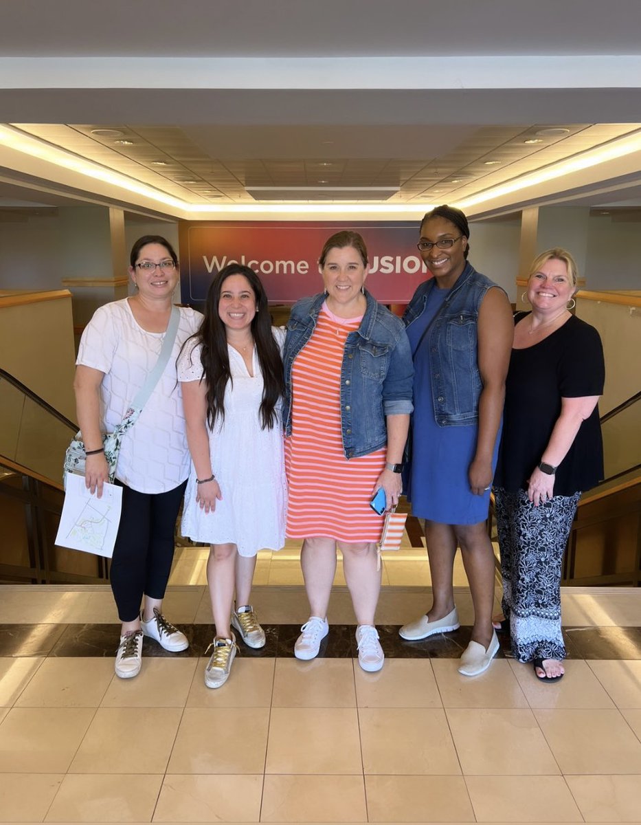 Here with the best crew! Excited to learn and become a data expert at the <a href="/NWEA/">NWEA</a> Fusion Conference!