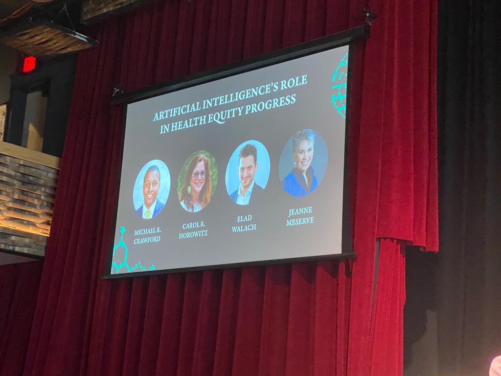 elad_walach's tweet photo. Showtime with Dr. Carol Horowitz and Dr. @MRC24! #AtlanticScience https://t.co/lfN5lSvKWf