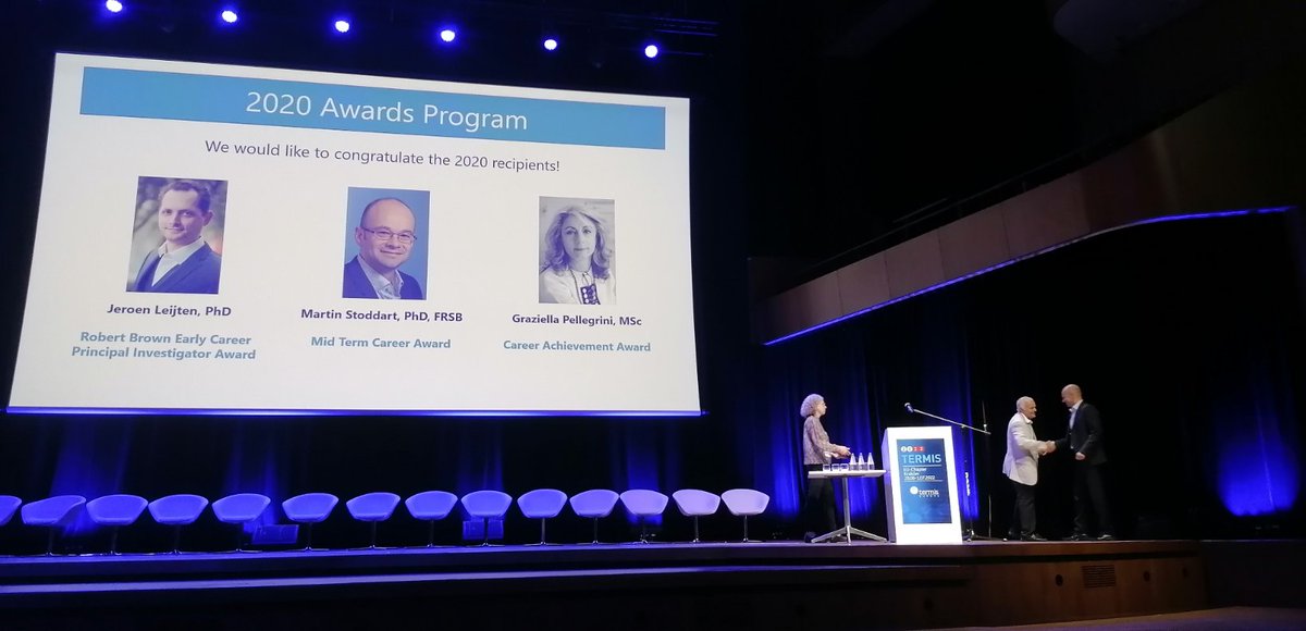 Elena Della Bella (@elenadellabella) on Twitter photo Congratulations to <a href="/Martin_Stoddart/">Martin J Stoddart</a> for this well-deserved award <a href="/TermisEU2022/">TERMIS-EU 2022 Krakow</a> 🎊 Congratulations to <a href="/Martin_Stoddart/">Martin J Stoddart</a> for this well-deserved award <a href="/TermisEU2022/">TERMIS-EU 2022 Krakow</a> 🎊