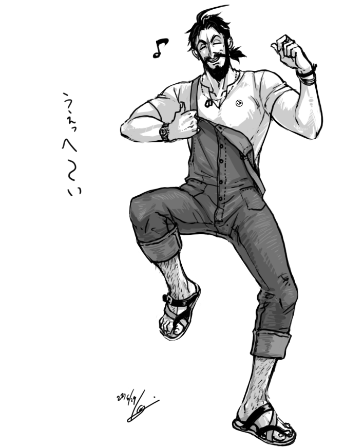oilbard's tweet photo. 夏楽しみだね髭 https://t.co/gO0jMVNf8u