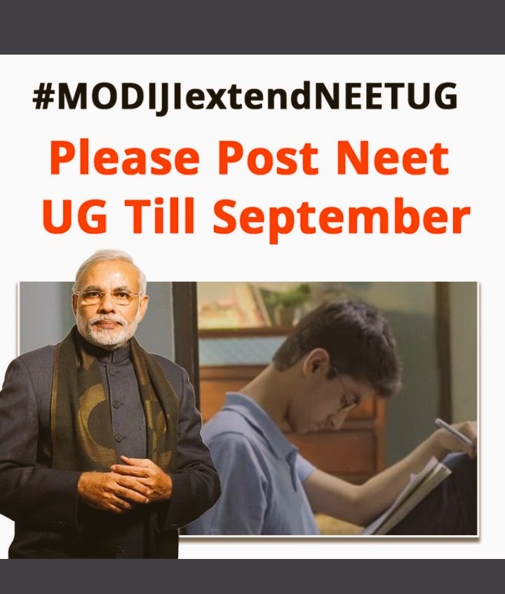 Arpita91260066's tweet photo. Our Education Minister Says That NEET is Like other monthly exams . So I request Him to Conduct this exam every month free of cost for all students and tell us the reason for delay on councilling of NEET UG2021
Please give us answer!
#RemoveDharmendraPradhan 
#MODIJIextendNEETUG https://t.co/FZ4qgSFNpO