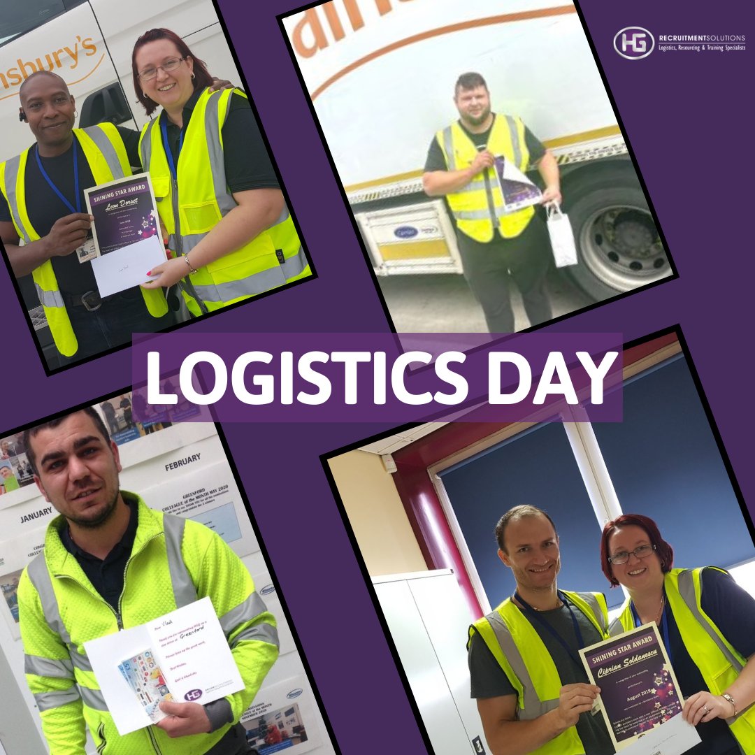 HGRecruitment's tweet photo. It’s #NationalLogisticsDay – a day to recognise and appreciate the importance of #logisticsworkers! 🚛
The #logistics industry has many different areas to it, from shipping to transporting, and today is to celebrate it all.
Massive thank you to all of our logistics workers! 👏 https://t.co/gfj3DmXZ4e