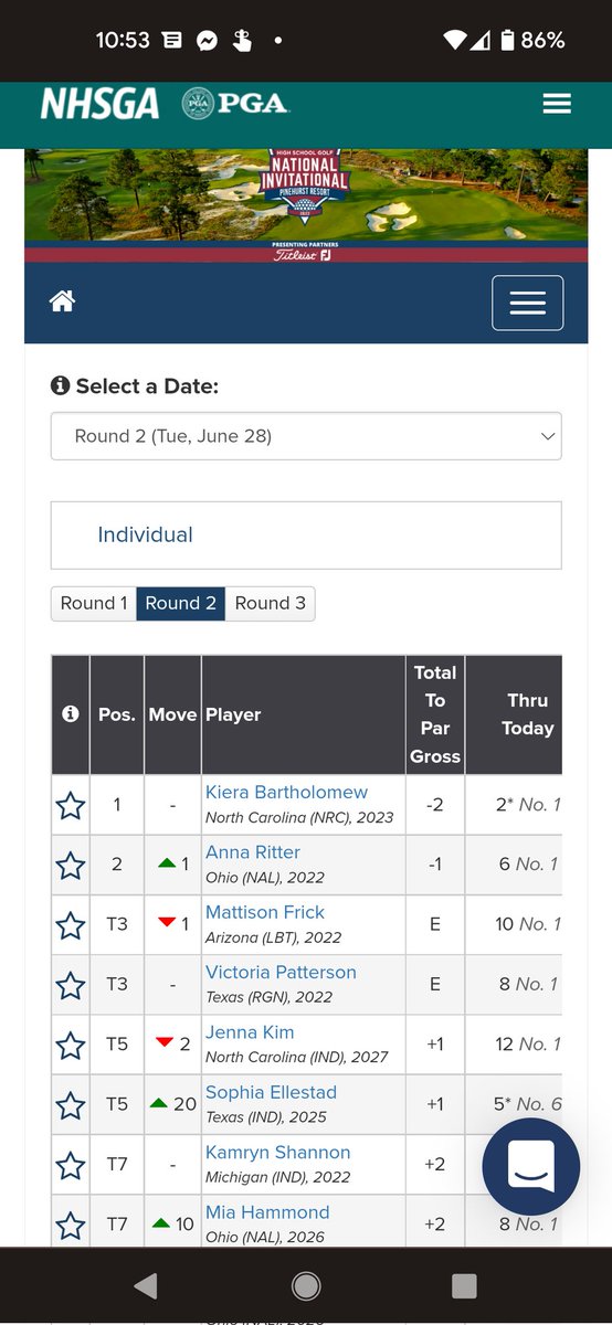 SAA Golf tweet media