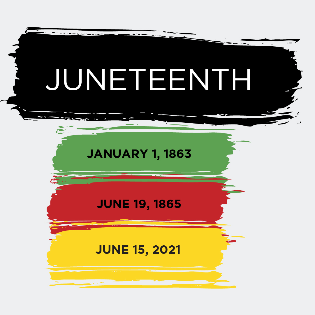 This month at TE we also honored Juneteenth:
1863: Emancipation Proclamation was signed, granting freedom for every American.
1865: The last of the Confederate states receive the Proclamation. Slavery is officially renounced.
2021: Juneteenth was established as a federal holiday.