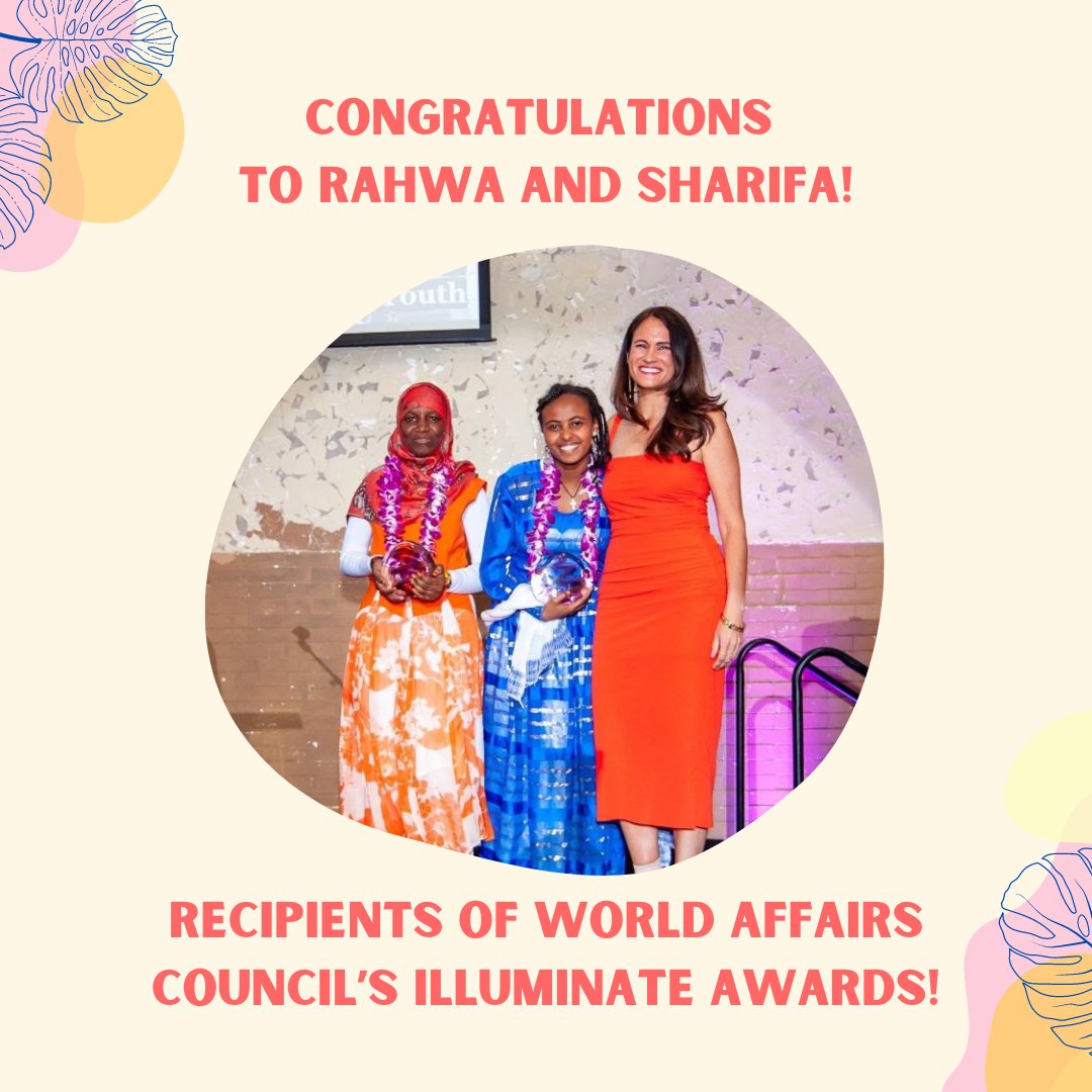 arysepgh's tweet image. We are so proud of Sharifa Mkomwa and Rahwa Angesom, who were two of five local leaders awarded Illuminate Awards by the World Affairs Council of Pittsburgh! We are so grateful to Sharifa and Rahwa for their leadership. Read more about the event in the Pittsburgh Post-Gazette.