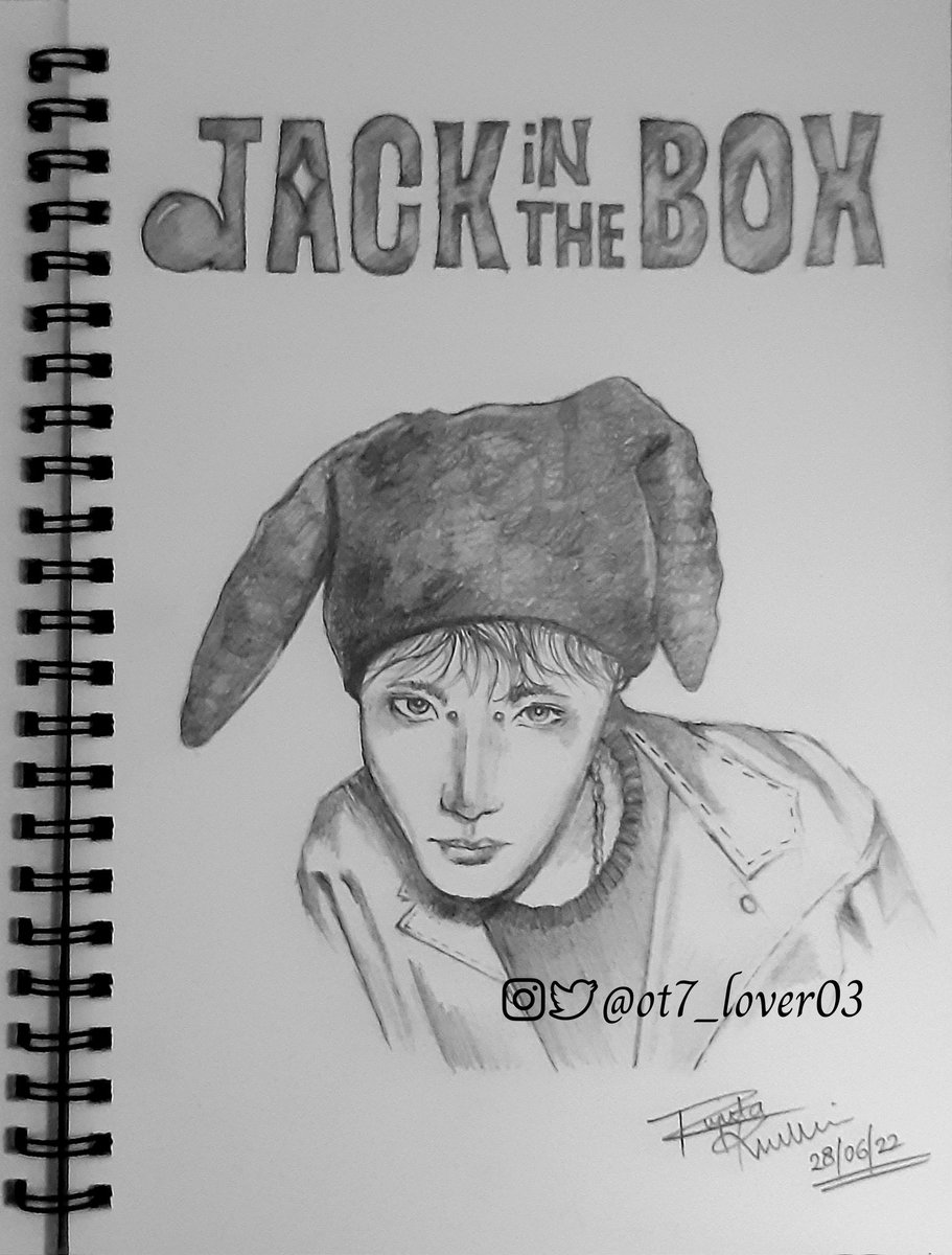 ot7_lover03's tweet photo. Super excited for Jack in the Box!!
How excited are you guys? 🤔😁

#BTS #jhope_MORE #재이홉  #JackInTheBox #JackInTheBoxIsComing #BTSJHOPE #jhope #JHOPEJackInTheBox #jhopeSoloAlbumInJuly #jhopefanart #btsfanart https://t.co/FdIO1UXo6w