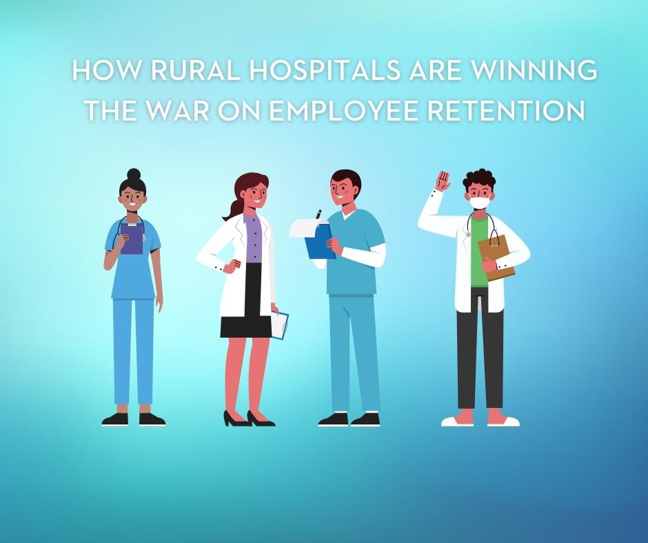 RHIAProgram's tweet image. Check out this article: How Rural Hospitals are Winning the War on Employee Retention 
bit.ly/3NsBu6c
It shows how some hospitals are thriving with the great restructuring and bringing their staff back into the community. #nevergoitalone #ruralhospitals