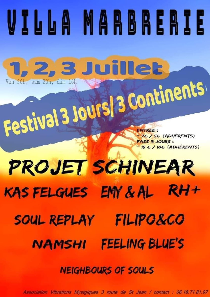Dafarayebis's tweet photo. Kasfelgues  sera en concert le 1 juillet au #festivalVillaMarbrerie à #BourgoinJailleu
🎙Qu'on se le dise ...
#concert #festival #Kasfelgues #OtherMorningTour  #nouvelalbum #Ouaga #Abidjan  #Reggae  #Roots 
#VillaMarbrerie https://t.co/kfPjJbIELb