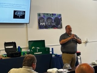 Aquatherm's tweet photo. Knowledge is power! Last week, mechanical contractors @totalmechanical and J.M Brennan, and PHVAC distributor Rundle-Spence received Aquatherm training at @pmsirep Pewaukee, WI. Find support for  Aquatherm training in your area: https://t.co/wtuUUXK8ba https://t.co/chuthPrAba