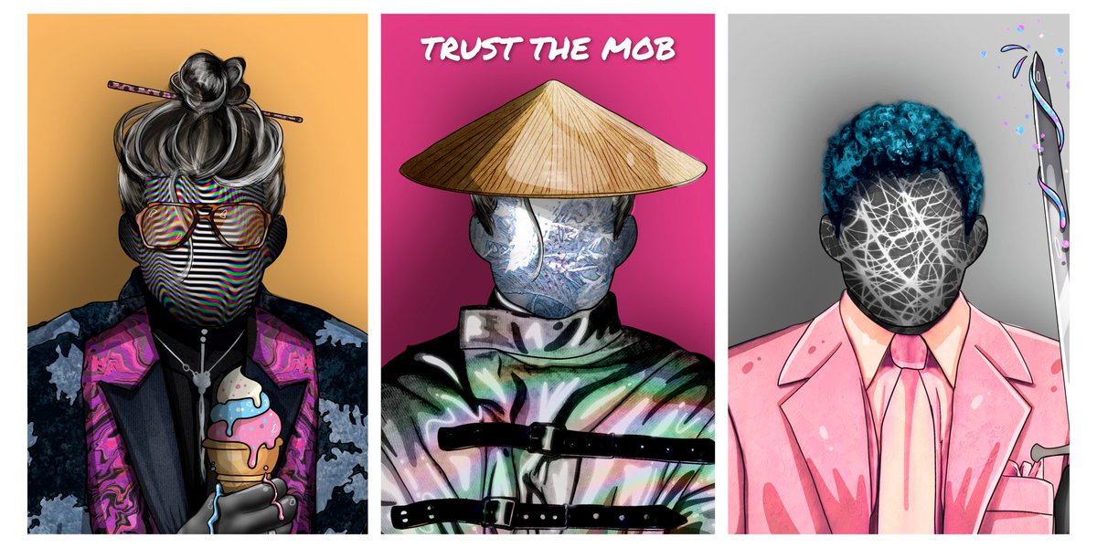 CryptoGoof's tweet photo. @solnft_king @artofmob is building something huge! #TrustTheMob https://t.co/cWvjkYyquF
