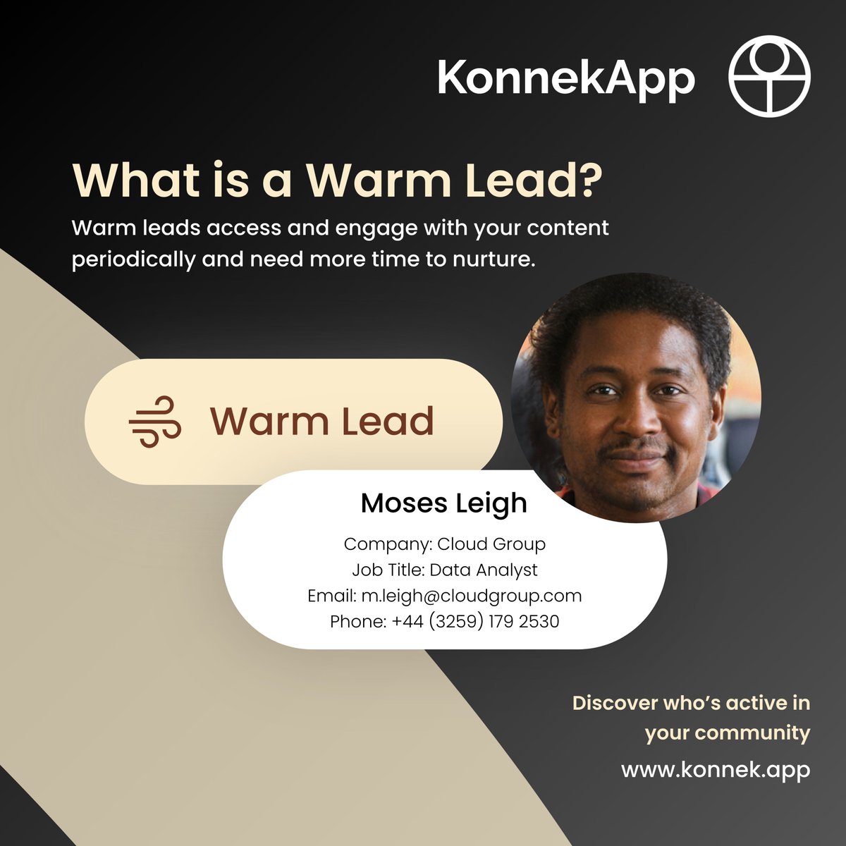 KonnekApp's tweet photo. #KonnekApp let’s you find all your #leads 

This is KonnekApp - Your App, your leads.

Visit our website:https://t.co/XjQVzg3E4n https://t.co/bMtlgZDsKP