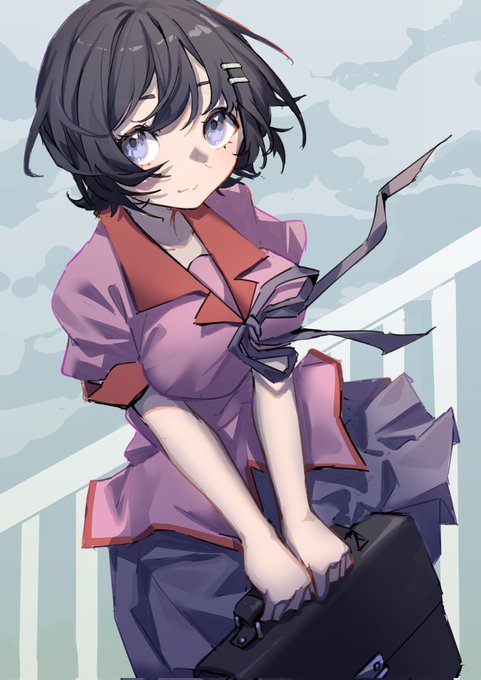 物語シリーズ クリアファイル全8種類コンプリートセット ローソン限定 アニメ 美少女 千石撫子 ひたぎ 忍 羽川 まとめ 21福袋