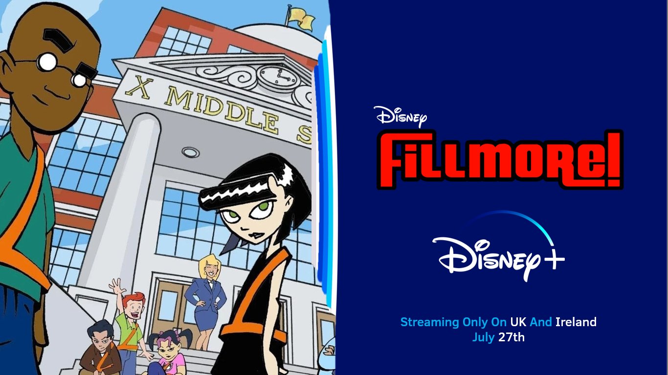 DTVA News on X: "Fillmore Is On It! Fillmore will be avalible to stream on  July 27th on @DisneyPlusUK and Ireland,normally when a show is avalible  early in another country it means