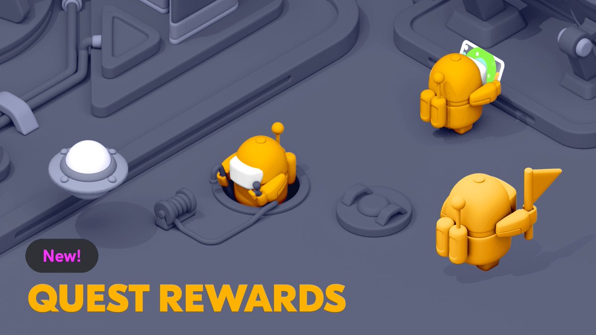 Introducing Mooncake Quest Rewards! 🏆  

Quests are a fun way to discover 🗺️ all the things you can do on #tezos. Tezos' low fees make it easy to explore &amp; learn about blockchain, wallets, games, defi, &amp; NFTs.

Check out the first two quests at mooncakes.fun 🎉

@Tezos