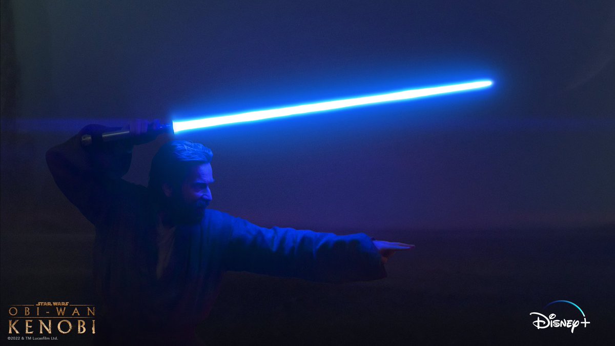 starwars's tweet photo. #ObiWanKenobi . 

All episodes are now streaming on @DisneyPlus. https://t.co/J31e1yd609