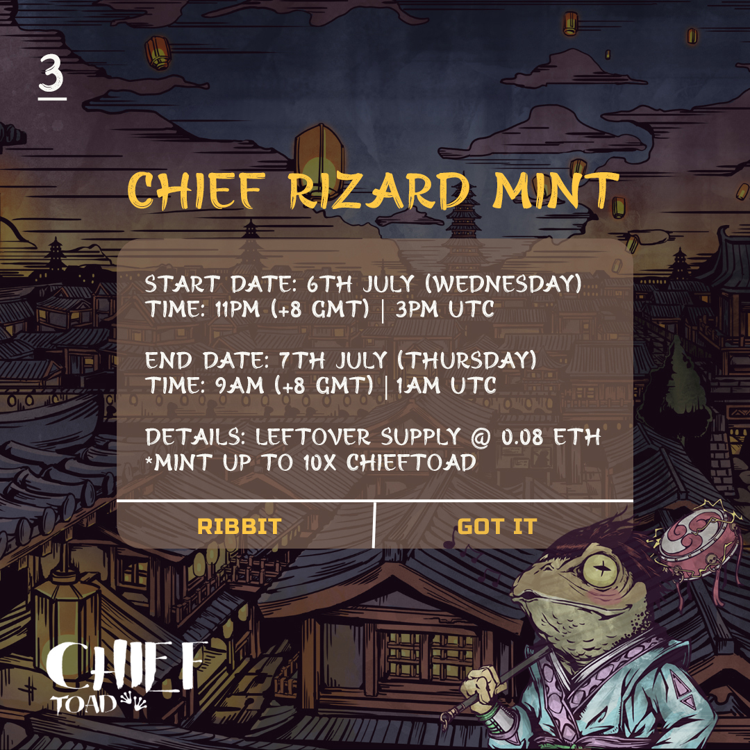Chief Toad | SOLD OUT 10,000 tweet media