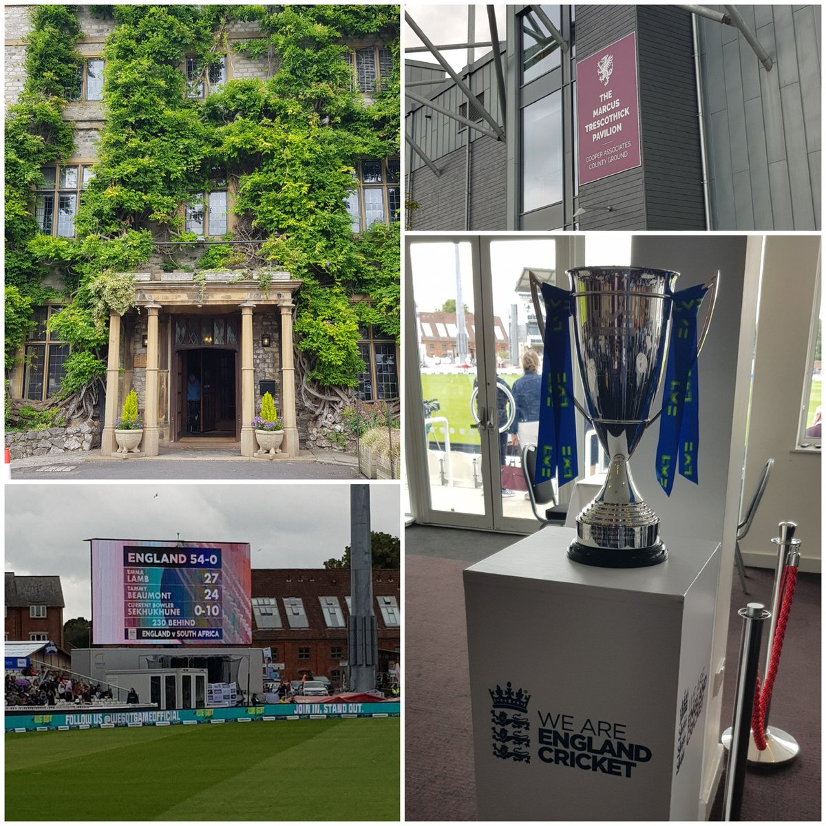 Roundtable <a href="/castletaunton/">The Castle at Taunton</a> on recruitment and retention with @BLeaderNews and then Women in Sport event at <a href="/SomersetCCC/">Somerset Cricket 🏆</a>

Excellent day in Somerset.