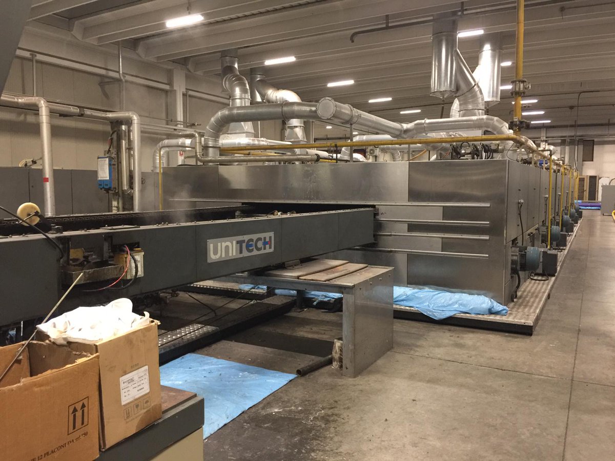 GiTexSRL's tweet photo. Ref.564 - UNITECH stenter year 2003, 20 meters of oven gas heated, working width 2400 mm, revised by UNITECH
Link to website: https://t.co/yf2v6ASYnt

You can contact me by:
Mail: lorenzogianassi@gi-tex.com
WhatsApp: +39 334 636 8072

#UNITECH #RED #EVO #stenter #gas #chambers https://t.co/ERmecuzMqZ