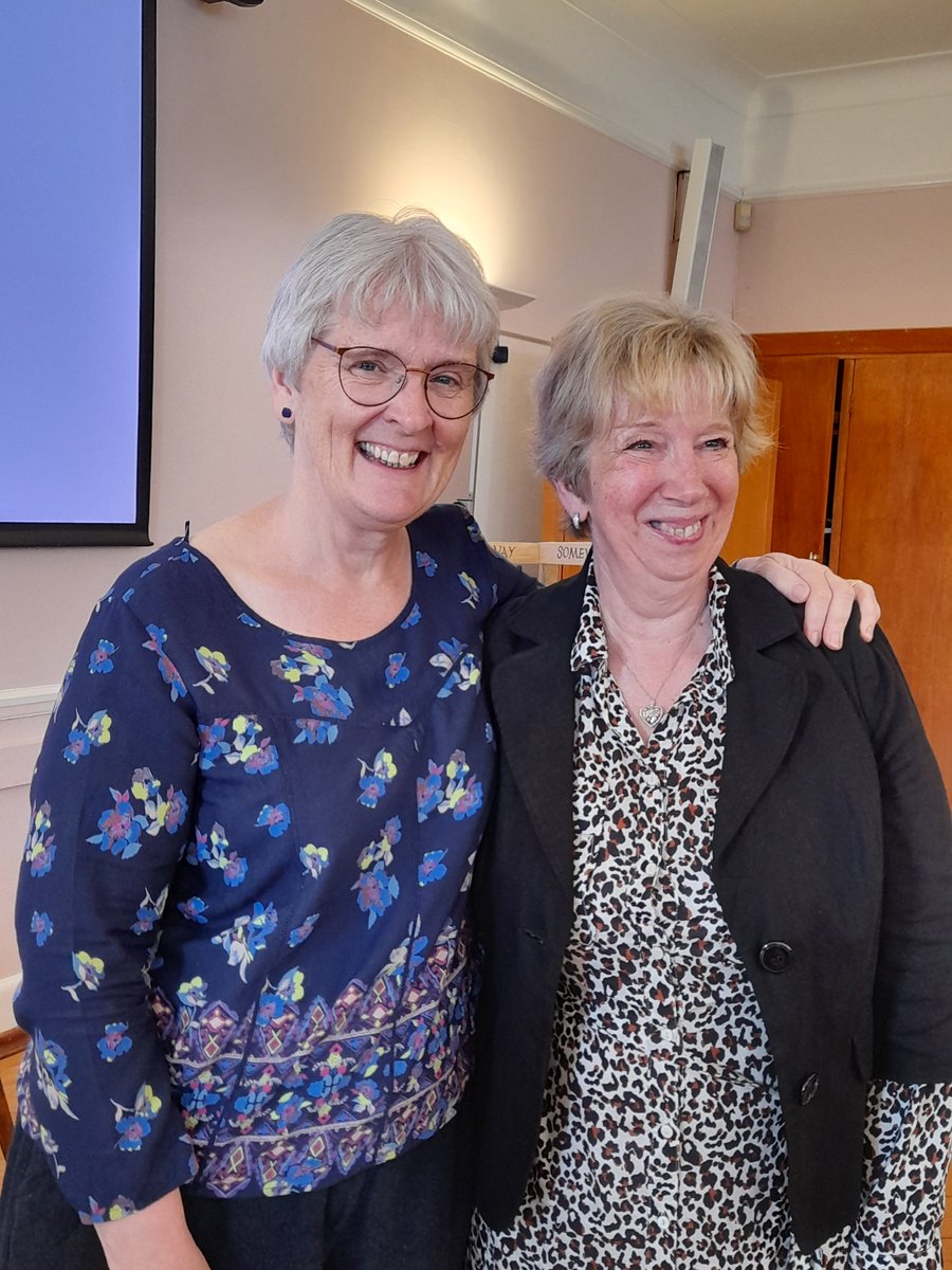 heartintheworld's tweet photo. Today at our assembly we thanked Hilary Thompson, retiring after 13 creative, hard-working, Heart-centred years @sacredheartsch7. She leaves assured of our ongoing gratitude, love &amp; prayer 

Here with Goals Coordinator Ann, and "her" 3 Provincials

@sacredheart_roe @SHPS_Fenham https://t.co/DtLungXyUX