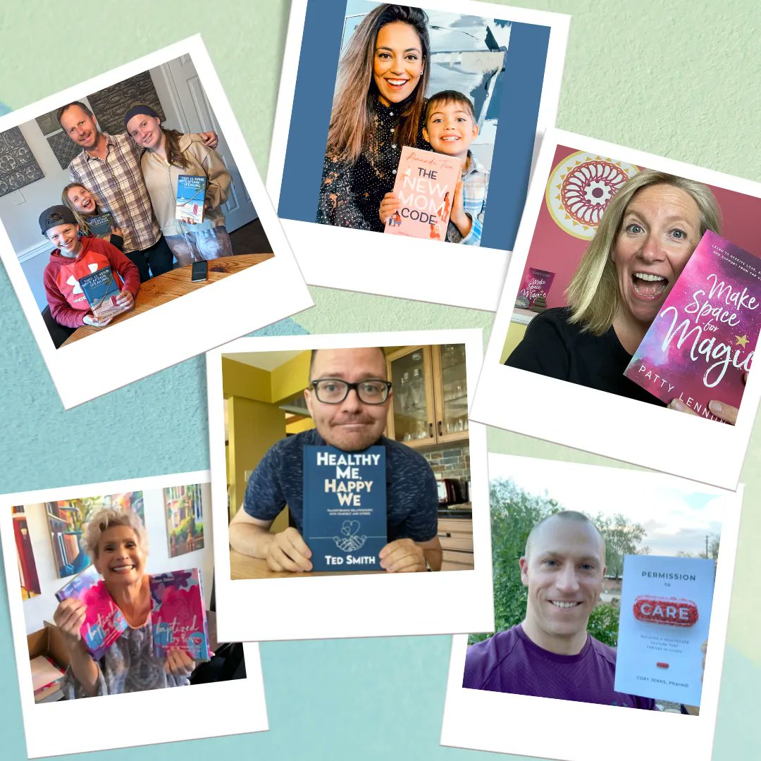 MandalaTree's tweet photo. Meet some of our wonderful authors w/ their amazing book selfies!

@YummyWayDanet
@CoryJenksPharmD
@amandatice
@PattyLennon33
Ted Smith
Jason D Martin

Check out this link to learn more about their books!
https://t.co/rS8G4M5MP3    

QOTD: What was the last thing you celebrated? https://t.co/NlPwXiyx8E