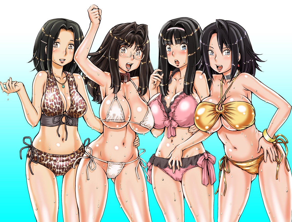 #梅雨明けなので水着絵を張る

梅雨明けは早いわ、猛暑日は続くは…… (;^_^A 