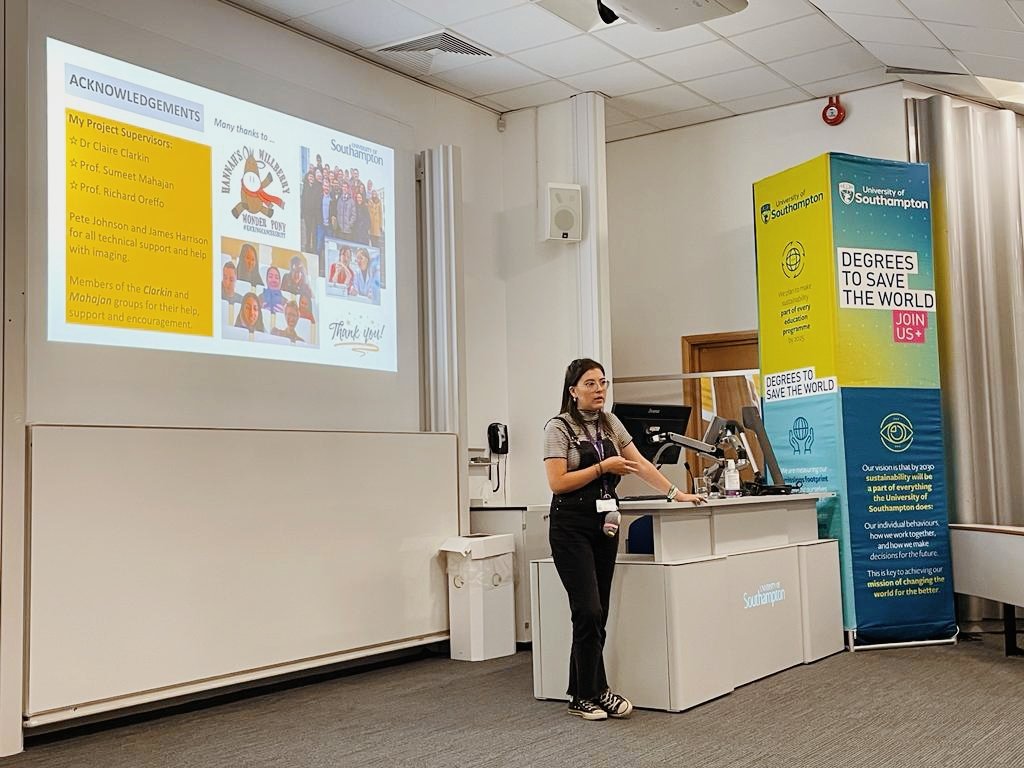 Belle Creith 🎗 (@bellecreithbio) on Twitter photo Lovely afternoon sharing my research at the Degrees To Save The World event at <a href="/unisouthampton/">University of Southampton</a> with my fellow cancer researcher <a href="/KathrynAHussey/">Kathryn Hussey</a> <a href="/sotonbiosci/">Biological Sciences</a> 👩🔬🔬🧫 #kickingcancersbutt Lovely afternoon sharing my research at the Degrees To Save The World event at <a href="/unisouthampton/">University of Southampton</a> with my fellow cancer researcher <a href="/KathrynAHussey/">Kathryn Hussey</a> <a href="/sotonbiosci/">Biological Sciences</a> 👩🔬🔬🧫 #kickingcancersbutt