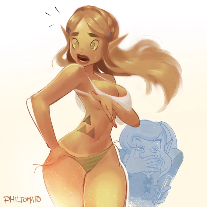 "LINK!! CAN YOU EVEN TRIFORCE!?" - Zelda probably 