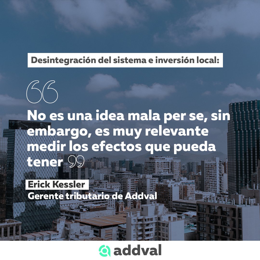 AddvalCL's tweet photo. Este 30 de junio ingresará al Congreso la Reforma Tributaria. Para Erick Kessler, es relevante analizar los impactos que pueda tener esta medida en la economía local, para no propiciar una fuga de capitales mayor a la que se ha observado en el último tiempo. ⬇️⬇️⬇️ https://t.co/zpNvZFrwTn