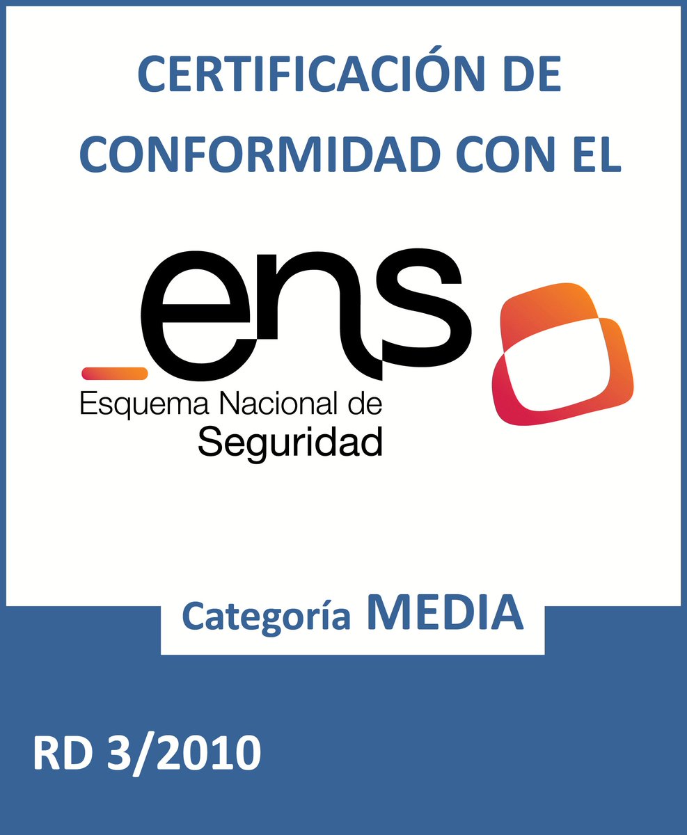 Atisoluciones's tweet photo. ATISoluciones se #certifica en el Esquema Nacional de Seguridad o ENS de nivel Medio, reconociendo nuestro compromiso al máximo nivel en lo que se refiere a seguridad de la información y  seguridad de nuestros sistemas.

https://t.co/WVkDDiqAdF

https://t.co/dOChp8kvg2 https://t.co/CoXSIdmYfs