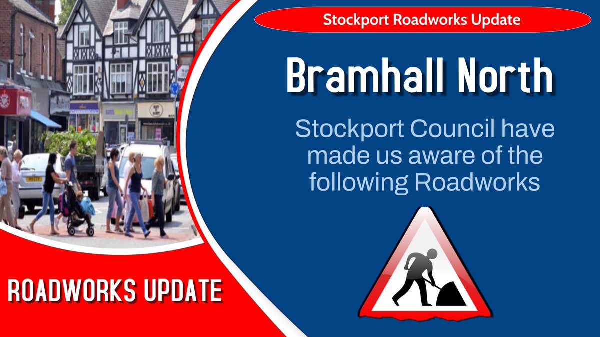 🚨🚧🚦30th June: Bramhall Lane South🚦🚧🚨

United Utilities will be undertaking works on Bramhall Lane South, Bramhall between Hartington Road &amp; Ladythorn Road. 

This is scheduled to take place on the 30/06 requiring two-way traffic signals between the hours of 9.30am &amp; 3.00pm