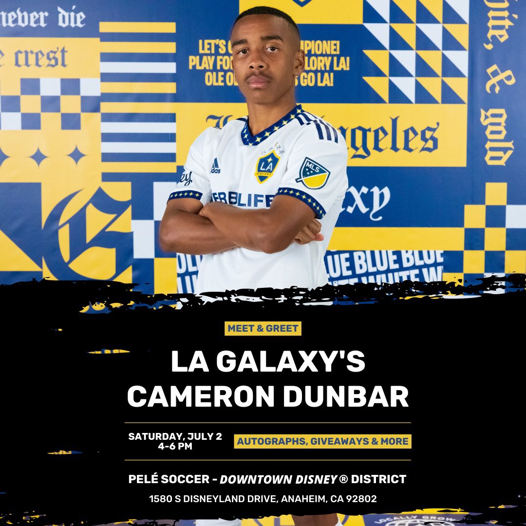 ⚠️ UPDATE !!!

🎫 We are giving away 4 tickets to <a href="/LAFC/">LAFC</a> vs <a href="/LAGalaxy/">LA Galaxy</a> on Friday 7/8

2 winners will be announced at the <a href="/CamDunbarr/">Cameron Dunbar</a> appearance at our #DowntownDisney location this Saturday 7/2

Must RETWEET this tweet + ATTEND the event on 7/2

#LAFC #LAGalaxy #ElTrafico