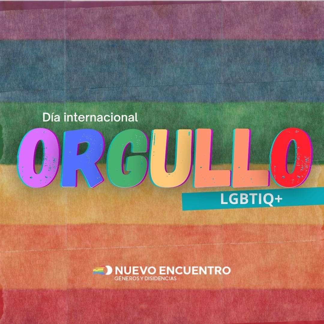 generosne_merlo's tweet photo. Día Internacional del Orgullo LGBTINB+
Hoy celebramos el orgullo por todo lo conquistado y seguimos militando por todo lo que falta.
¡Para que reine en el pueblo el amor, la igualdad y la diversidad!♥️✌🏽🏳️‍🌈 https://t.co/PvtXWdirrq