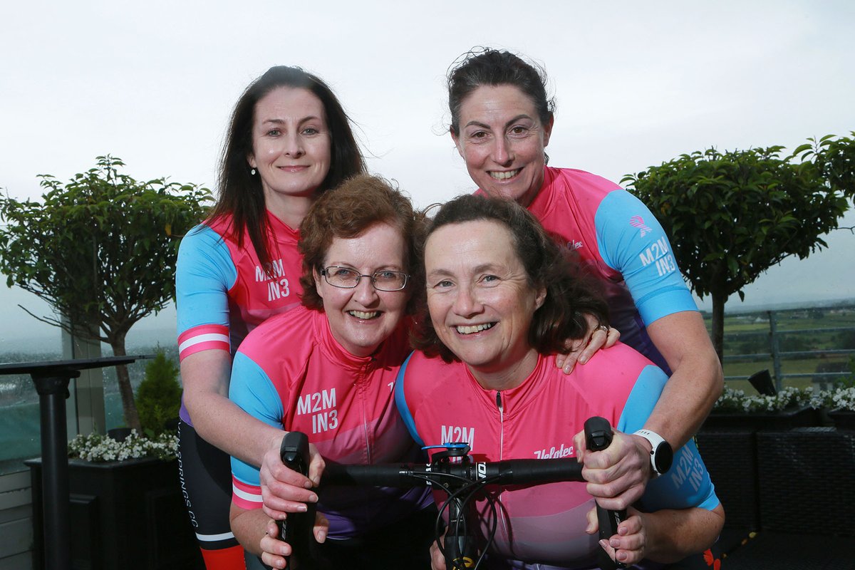 BCResearchIre's tweet photo. The very best of luck to the 'Mizen 2 Malin in 3' girls cycling from Mizen to Malin Head for @BCResearchIre on July 8th. 🙌👏👏👏🚴♀️🚴♀️🚴♀️🚴♀️ #Mizen2Malinin3 #breastcancer #NBCRI https://t.co/rSxQJFjNDw