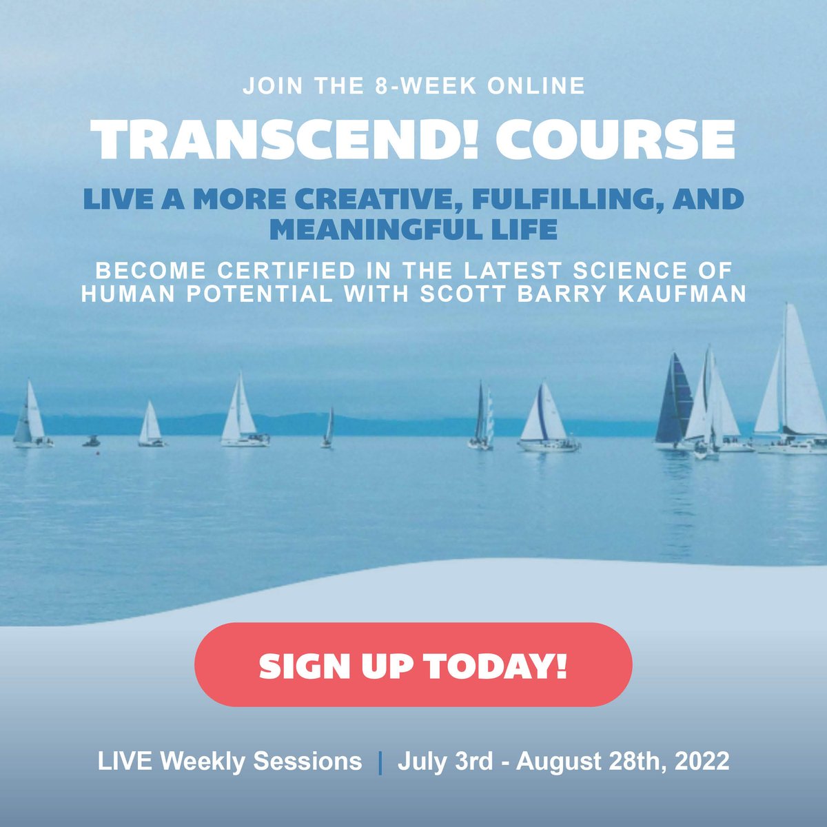 CHumanPotential's tweet photo. Last chance to become a TRANSCENDER! 

Sign up for the 8-week online Transcend Course summer cohort and become certified by our center (@CHumanPotential) in learning the latest science of human potential. This is the last week to sign up! Sign up today: https://t.co/q5aprmzq3K https://t.co/lNIUsPLkNG