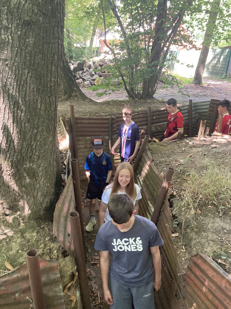 Everyone’s favourite part of the Ypres trip. Walking in the very trenches occupied by British soldier in World War One. <a href="/byrchall/">Byrchall High School</a>