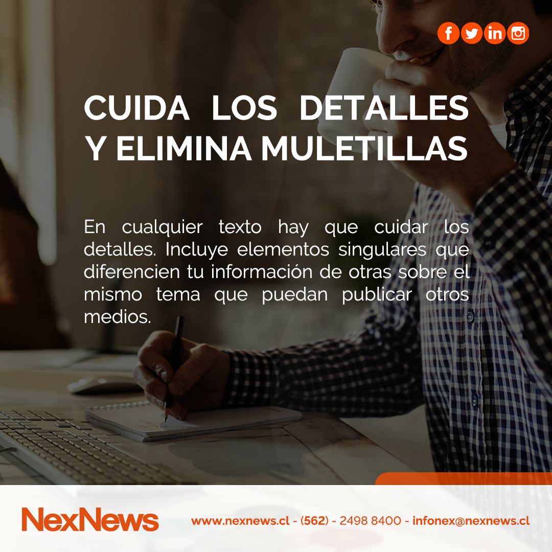 NexNewsOficial's tweet image. Siempre cuida los detalles 🧐  

Contáctate con nosotros para más información de nuestros servicios ☎️.

#socialmediatracking #socialmedia #mediatracking #analisisdemedios #chile #mediosdecomunicación #agencias