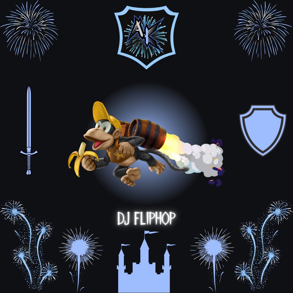 AKnightEsports's tweet photo. Welcoming the top Diddy Kong rep in the #HTX #SSBU scene, @Mobhouse713's @DJFliphop to #AKANNI! The crisp-moving/swift-punishing hidden boss of #Houston! 🐒 Join DJ Fliphop here:
https://t.co/XumqLPwON1
SSBU registration closes TOMORROW at 11:59 pm
96 🧢 Singles (+ $500 💰) https://t.co/OWbfLXt06x