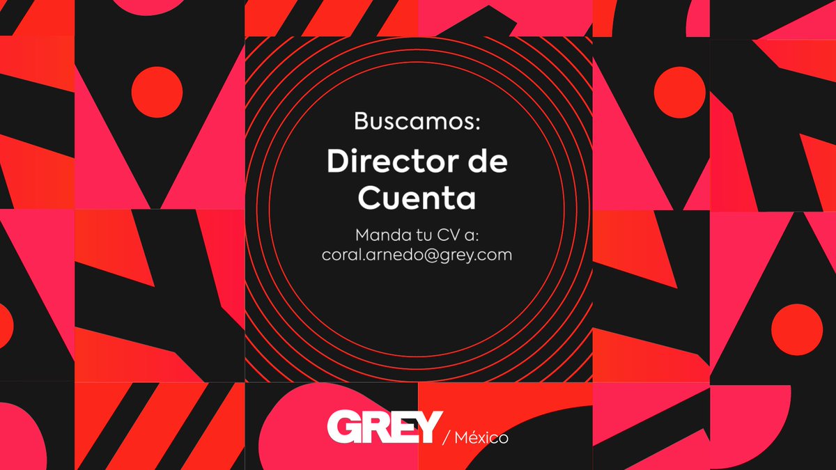 Grey México tweet media