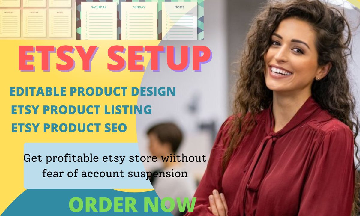 I can help you to promote your ETSY store.
Our services include; Etsy listing, Etsy SEO, Etsy tags &amp; title, Etsy Banner &amp; logo, Digital products, Digital Planner.

Visit the link for more info
bit.ly/3yp6ekj

#tuesdayvibe
#HocusPocus2
#SonicFrontiers
#TECNOCAMON19LAUNCH