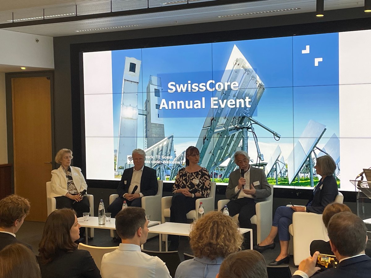 Pr. Steinfeld of <a href="/ETH/">ETH Zürich</a> speaks about the importance of European collaboration in research on sustainable fuels at <a href="/SwissCore/">SwissCore</a> annual event. Also shows how the full knowledge triangle must be brought to bear to make them a success