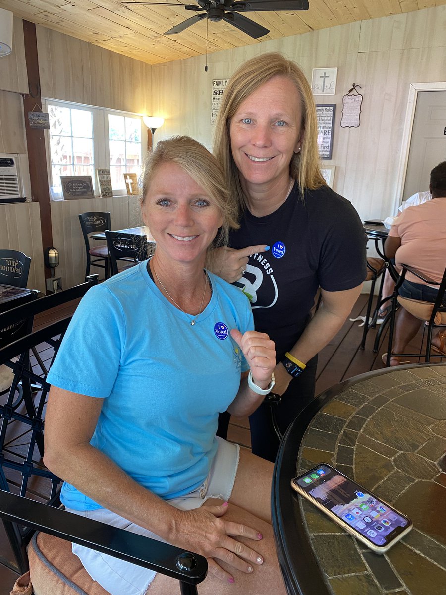 AndreaDerrick19's tweet photo. We voted FOR public education. #teammaness https://t.co/m0k3tsjEth