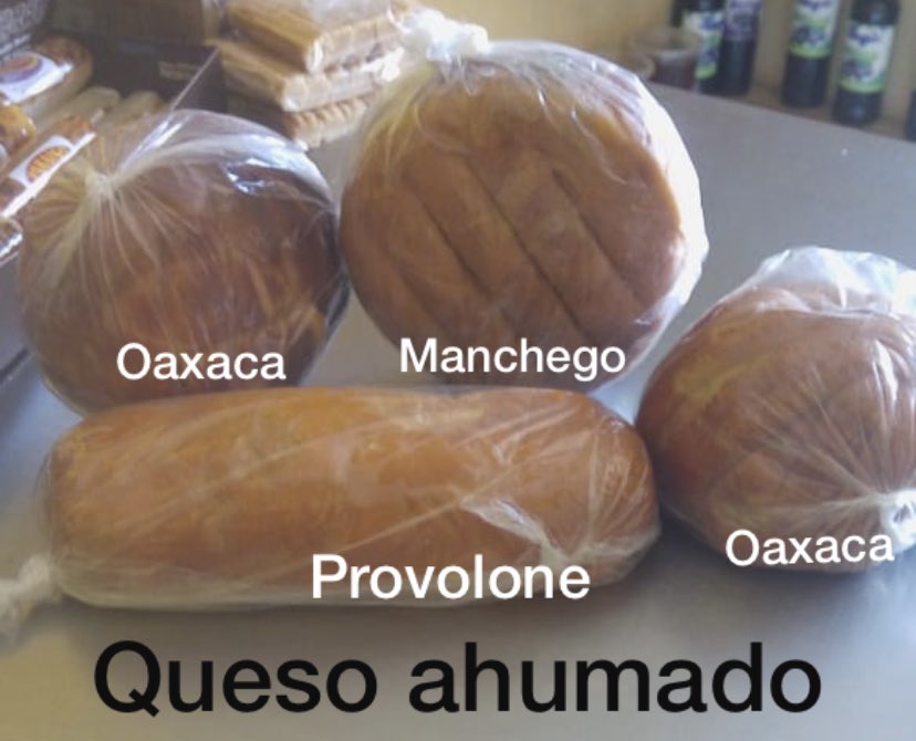 llolulopez's tweet photo. Vendo #quesoderancho sabroso, 100% leche de vaca. Llevo a domicilio en CDMX y Edo. Méx.
Queso de hebra, panela, tipo manchego, asadero, ahumados, jugos artesanales y más. Acá info https://t.co/ZaJQ7AGCEq https://t.co/3vwPbIMIps