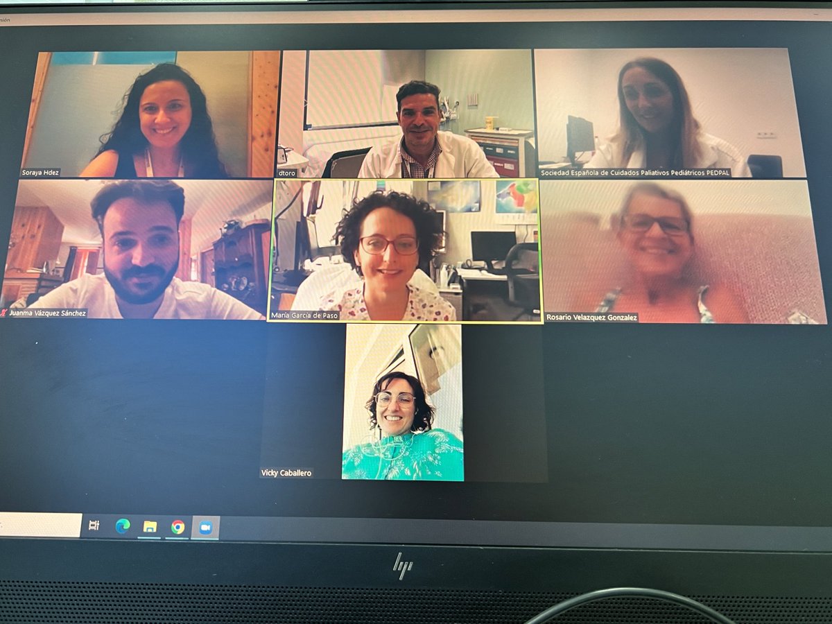 Primera reunión del Comité Científico del próximo Congreso <a href="/pedpal/">Pedro A. Rivera</a> en Málaga 2023. Equipo muldisciplinar y multiilusionado ! Comienza la aventura… #VICongresoPedpal #PedpalMalaga2023 #paliativospediatricos <a href="/secpal_/">SECPAL_CPaliativos</a> <a href="/sergipedpal/">Sergi Navarro</a> <a href="/aepap/">AEPap</a> <a href="/sacpaandalucia/">Paliativos Andalucia</a> <a href="/illespal_balear/">IllesPal</a>