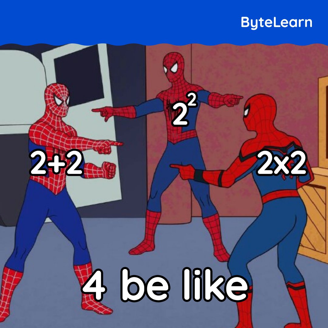 BytelearnAI's tweet image. Math is fascinating, isn&apos;t it?
#ByteLearn #Math #Mathematics #MathMeme #DigitalMath #MathTeacher #Teachers