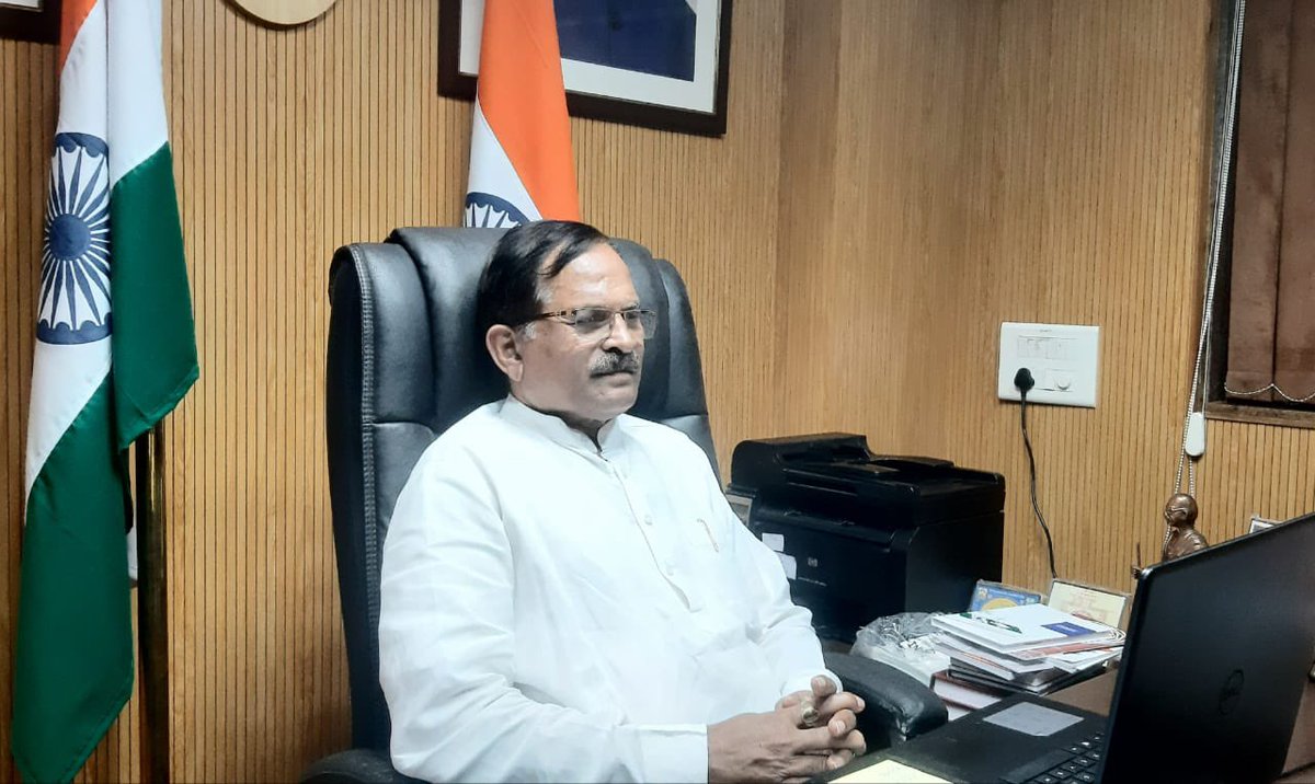 shripadynaik's tweet photo. Today virtually attended Interaction on 'Indo - US Business Opportunities and Climate Change ' organized by Panthomath Group &amp; CSR Foundation.
@mahavirlunawat 
@pantomath_group 
@madhu_lunawat https://t.co/PllioIGGA1