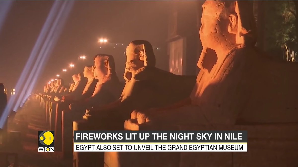 BasedBarzal's tweet photo. @AlexeiArora @Avantgarde_77 Ceremony honoring the restoration of Egypt's ancient temples. Note the beauty of the women &amp; prominence of the ancient Gods.

Not a coincidence. The (retired) 🇺🇲 military official responsible for elevating Sisi values these things spiritually.

He knew Morsi planned to burn them. https://t.co/Al3EwgSJxW