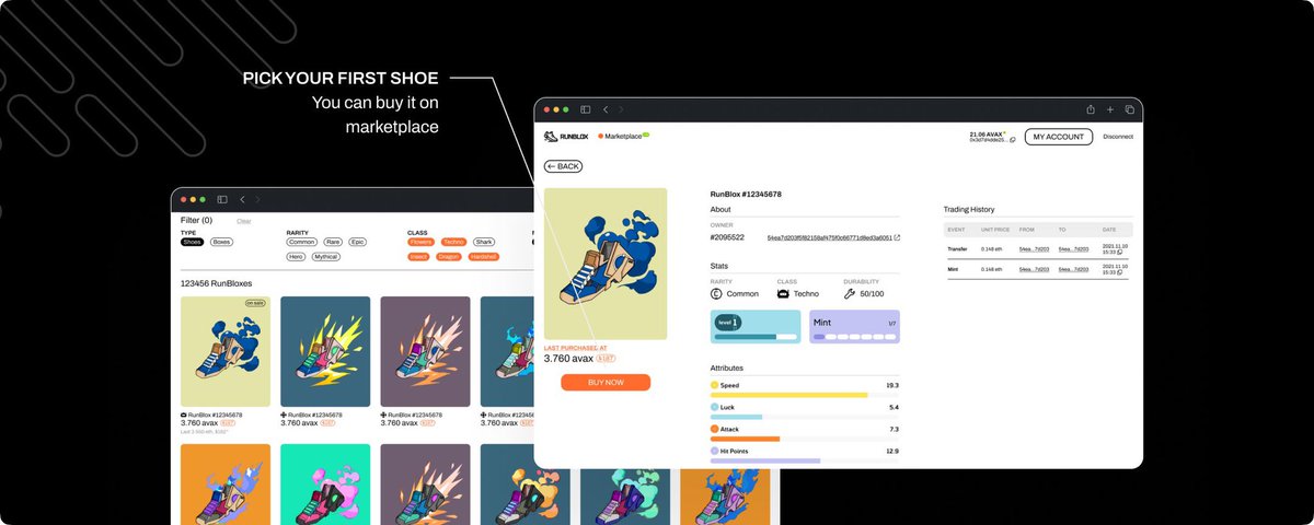 GUMYFinance's tweet image. 🎁GIVEAWAY🎁

GAGNE 3 NFTs du projet @RunBlox_io ! Un nouveau Move&amp;amp;earn prometteur 👟

Pour participer : 👇🏼
1️⃣ Follow @GUMYSTEPN &amp;amp; @RunBlox_io
2️⃣ ❤️&amp;amp; 🔁Retweet
3️⃣ Rejoins le Discord : discord.gg/openblox

📆TAS le 05.07

Good luck ! 🍀
#RunBlox  #Giveaway #Avalanche
#M2E