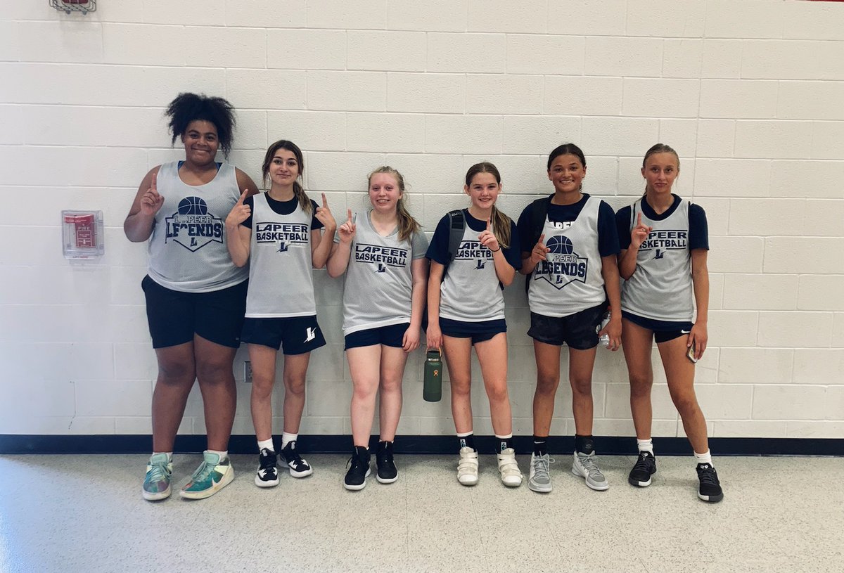 JV Girls basketball finishes 5-1 at the Millington tournament. Great work ladies! #HardWorkPaysOff <a href="/LapeerHS/">Lapeer HS</a> <a href="/Lapeerbball/">Lapeer Basketball</a>