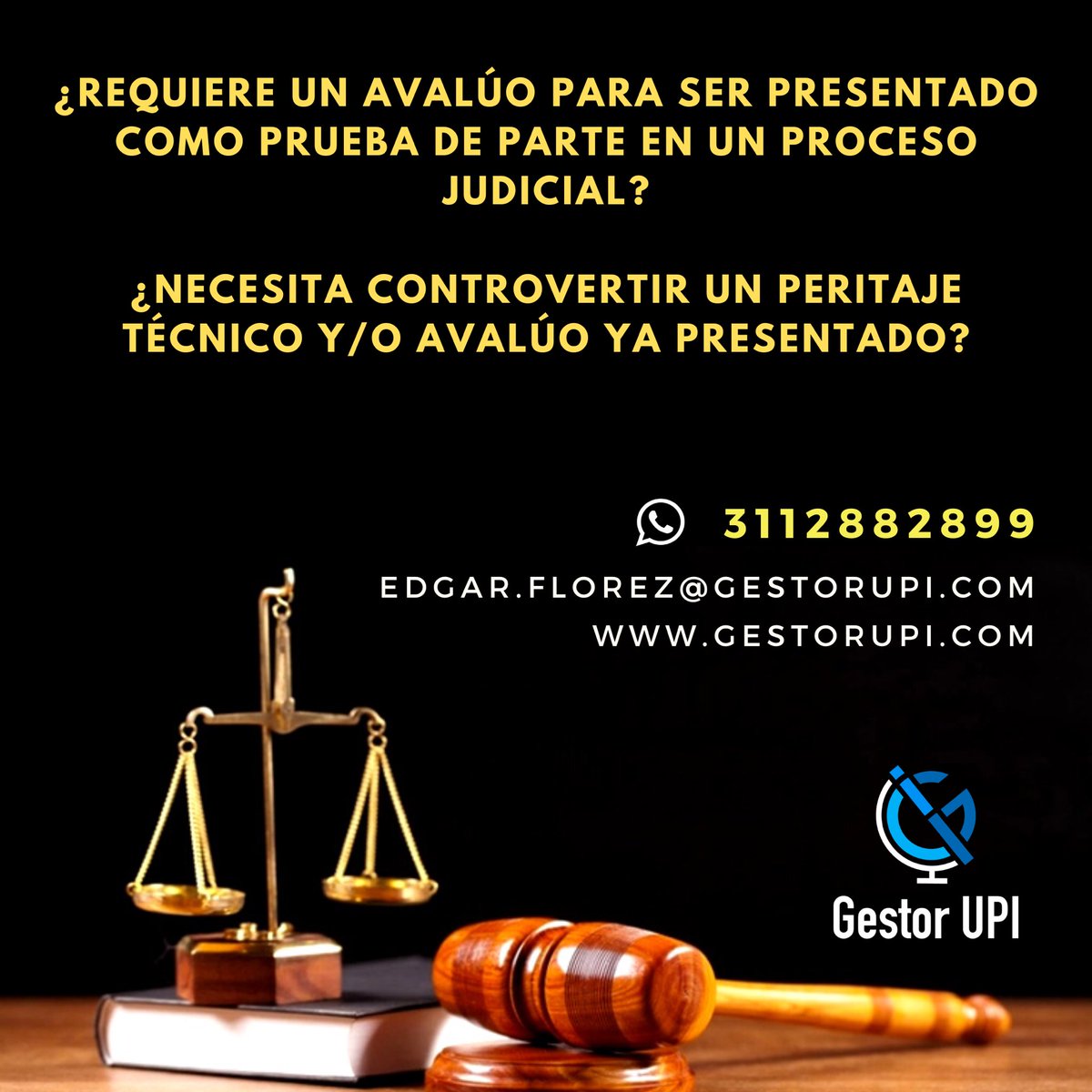 GestorUPI's tweet photo. Cualquier dictamen presentado como prueba pericial debe cumplir con lo definido en el capítulo VI del CGP.

#gestorupi #cgp #dictamen #peritazgo #avaluojudicial #auxiliardejusticia #peritodeparte #experticio #contradiccion https://t.co/MA8ZNouGAS